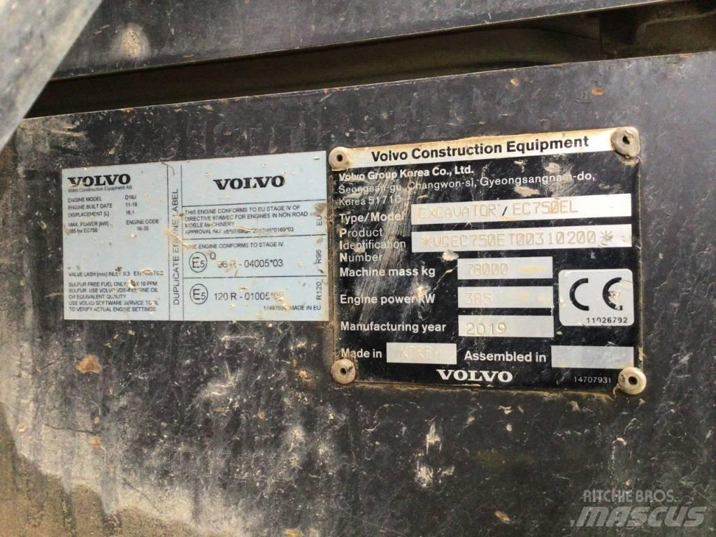 Volvo EC 750 E Верижен екскаватор