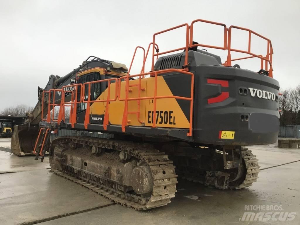 Volvo EC 750 E Верижен екскаватор