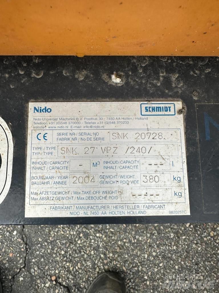 Nido SNK 27 VPZ Снегочистачки