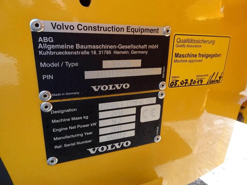 Volvo DD25B Двойни барабанни ролки
