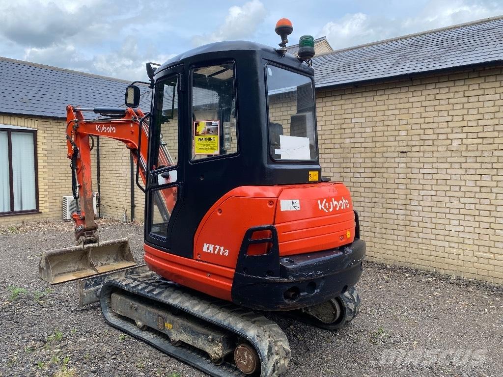 Kubota Kx71 Мини екскаватори < 7 т