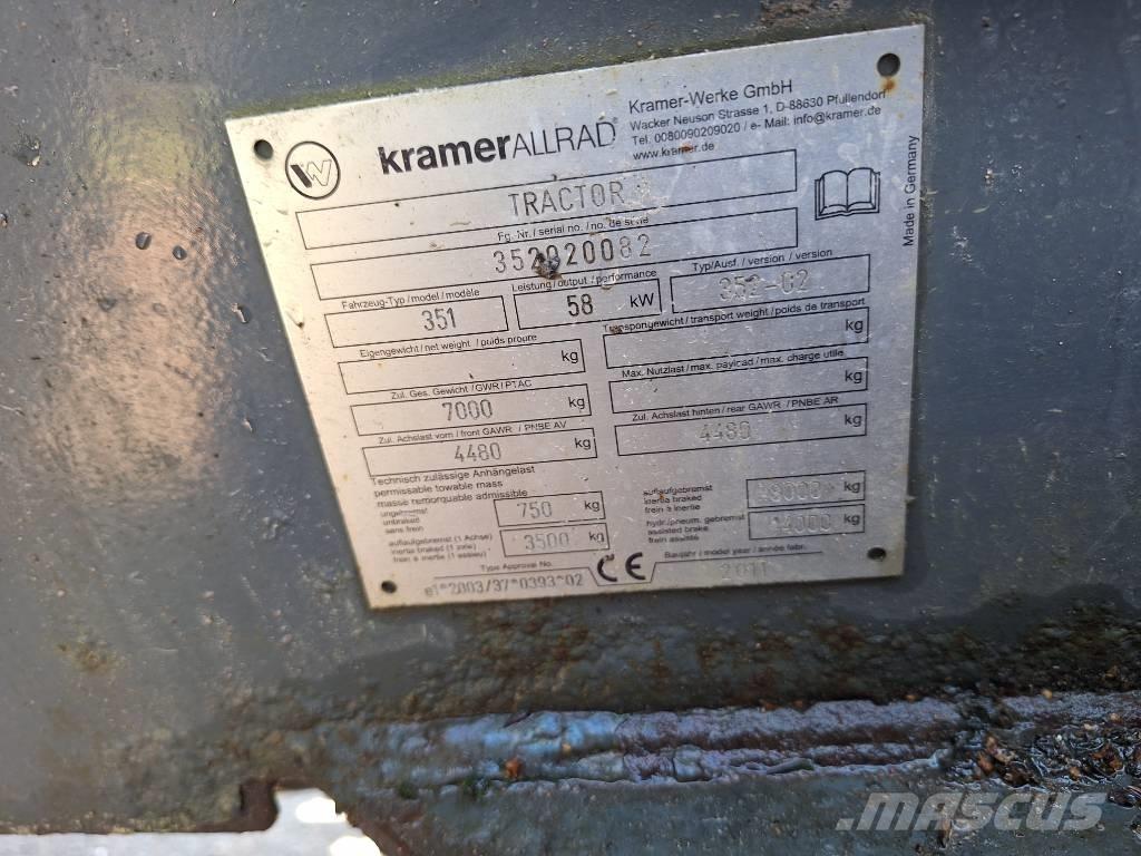 Kramer-allrad 780 Колесни товарачи