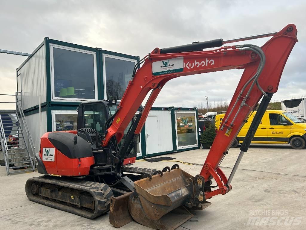 Kubota KX 080-4 Средни екскаватори 7т - 12т