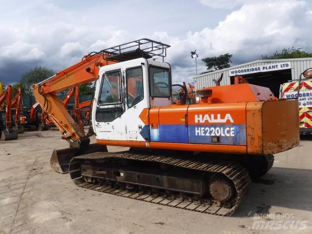 Halla HE220LCE Верижен екскаватор