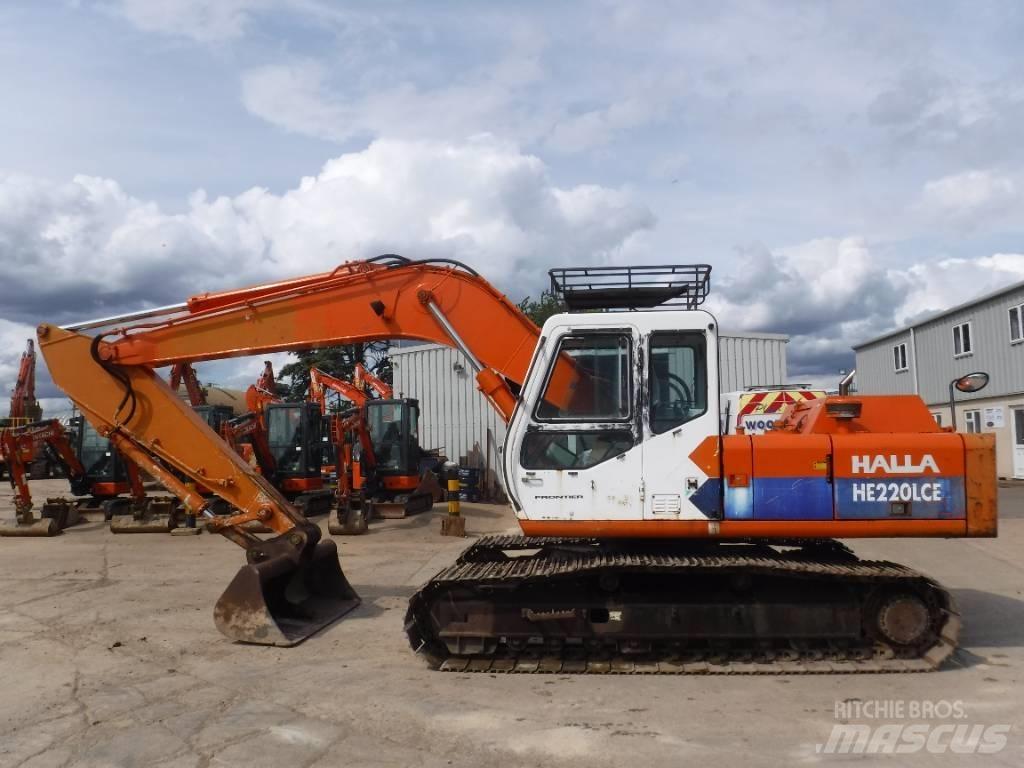 Halla HE220LCE Верижен екскаватор