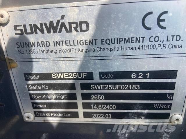 Sunward SWE 25 UF Мини екскаватори < 7 т