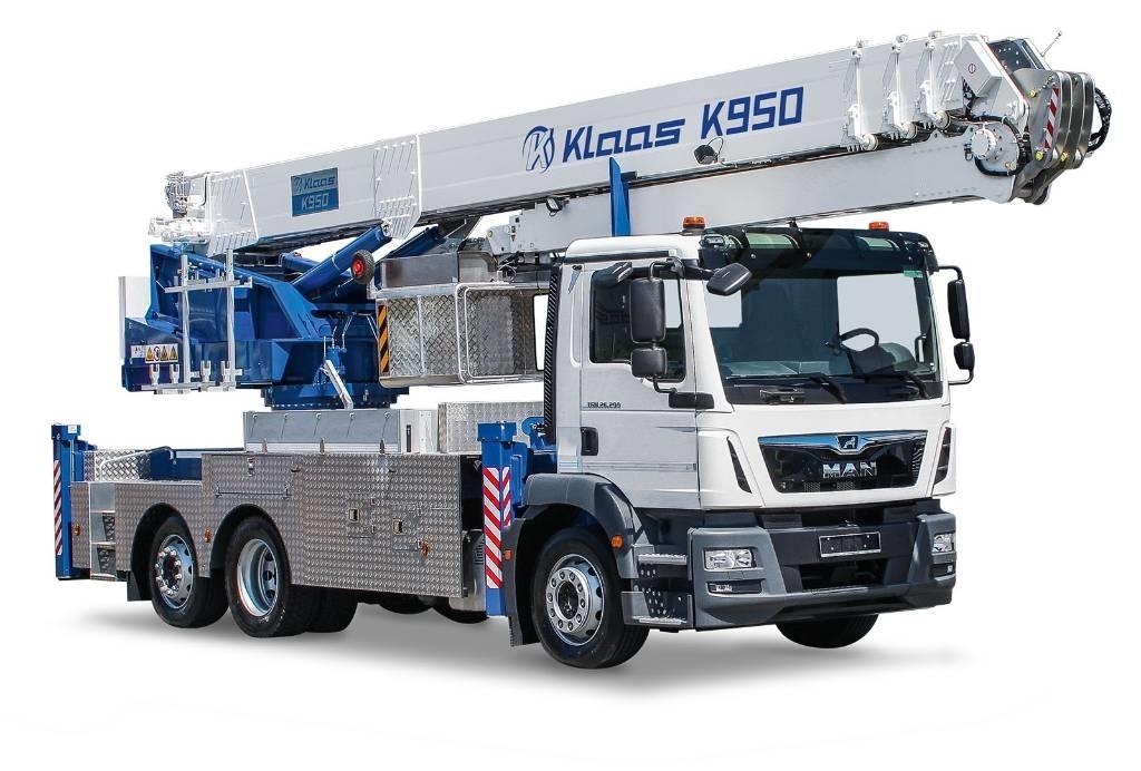 Klaas K950 RHX Всъдеходни кранове