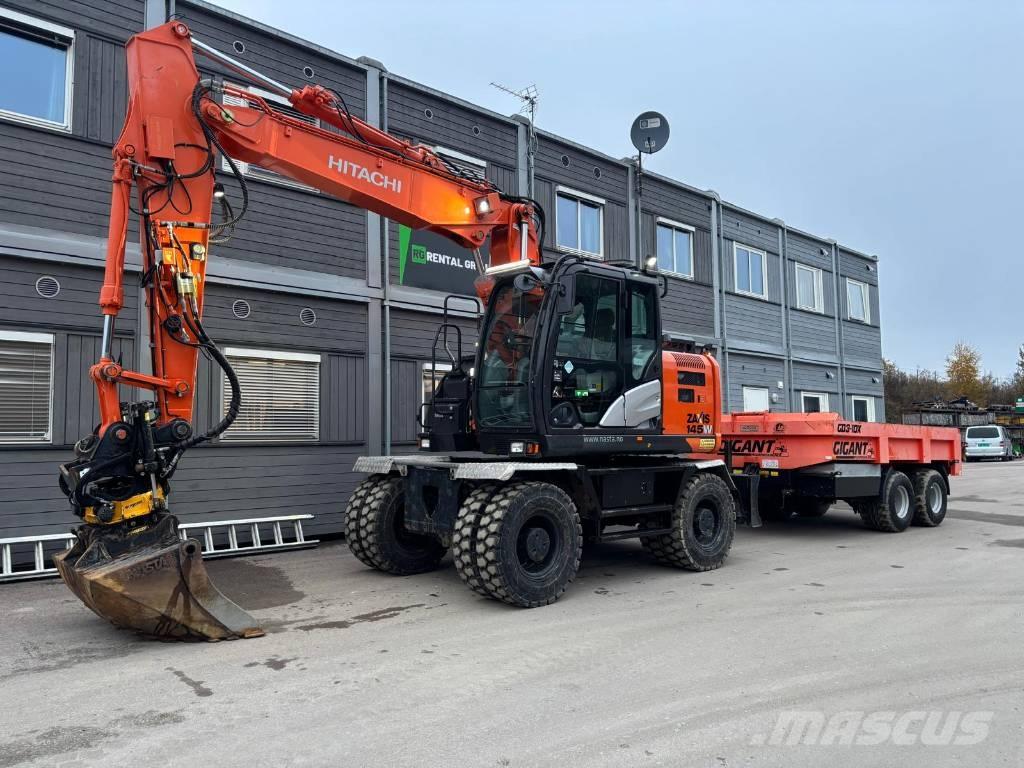 Hitachi ZX 145 W-6 Колесни екскаватори
