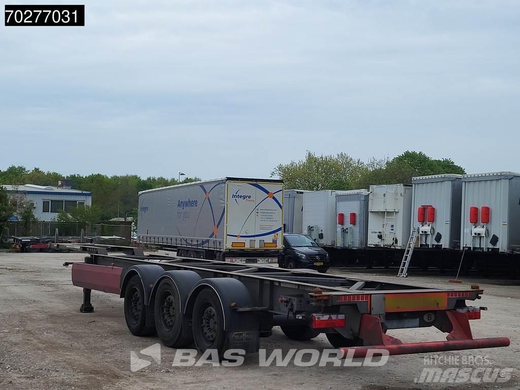 Van Hool 3 axles Контейнерни полуремаркета