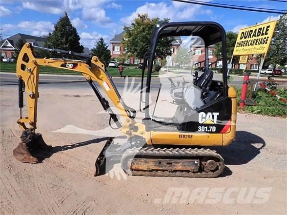 CAT 301.7D Мини екскаватори < 7 т