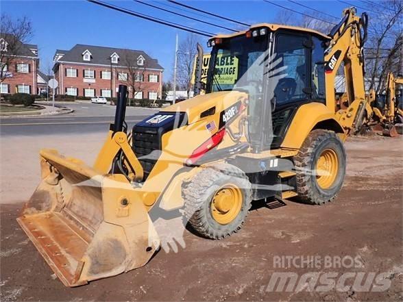 CAT 420F2 Товарач със заден ексватор