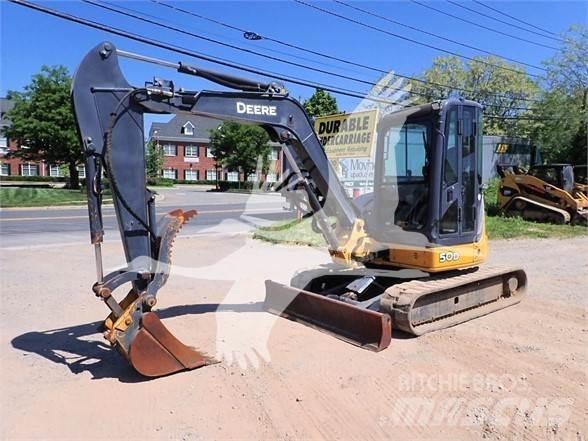 John Deere 50D Мини екскаватори < 7 т