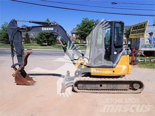 John Deere 50D Мини екскаватори < 7 т