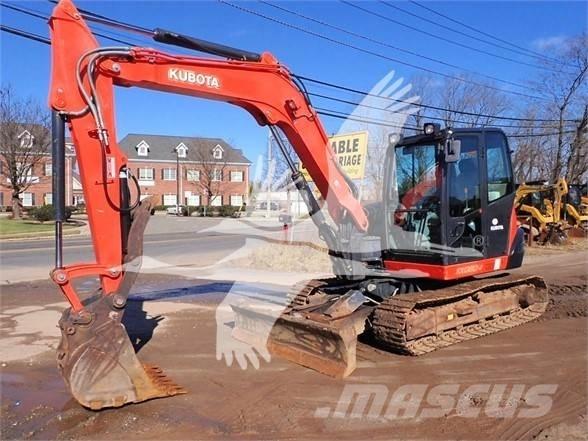 Kubota KX080-4 Верижен екскаватор