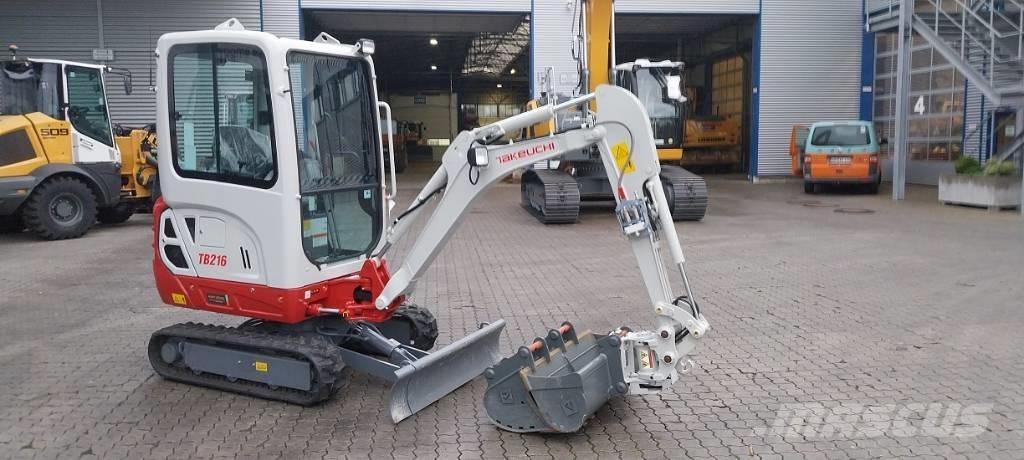 Takeuchi TB 216 A Мини екскаватори < 7 т