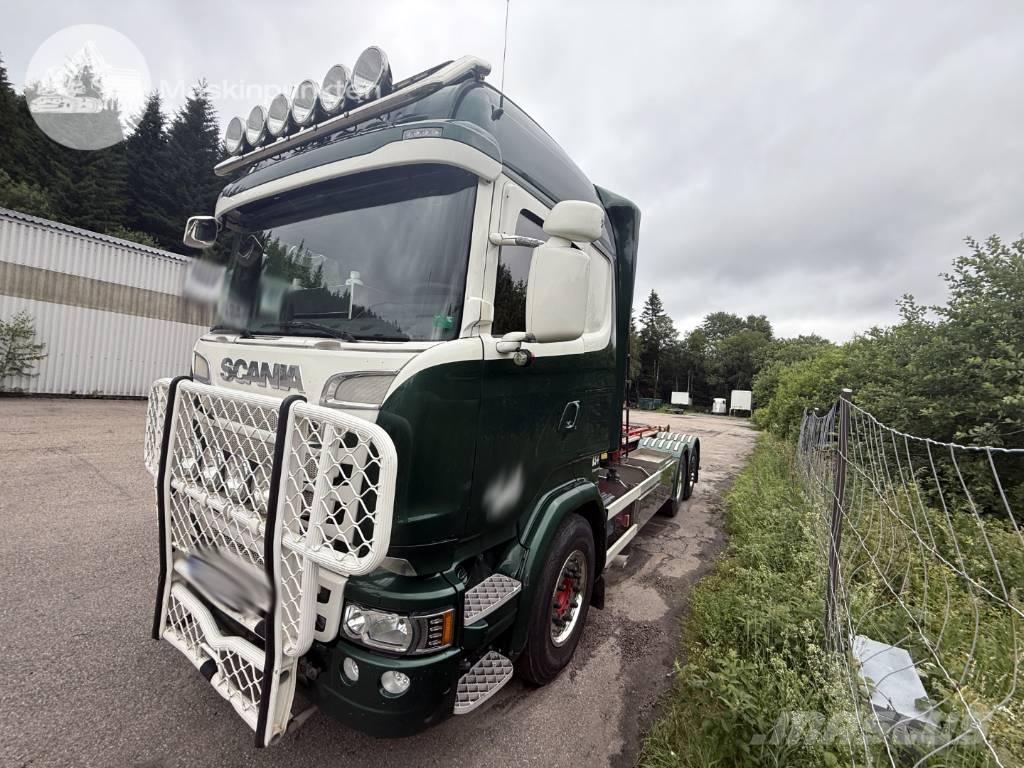 Scania R 520 LB Камиони с кран с кука