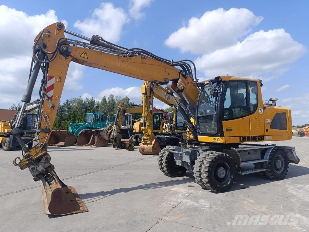 Liebherr A 916 Колесни екскаватори
