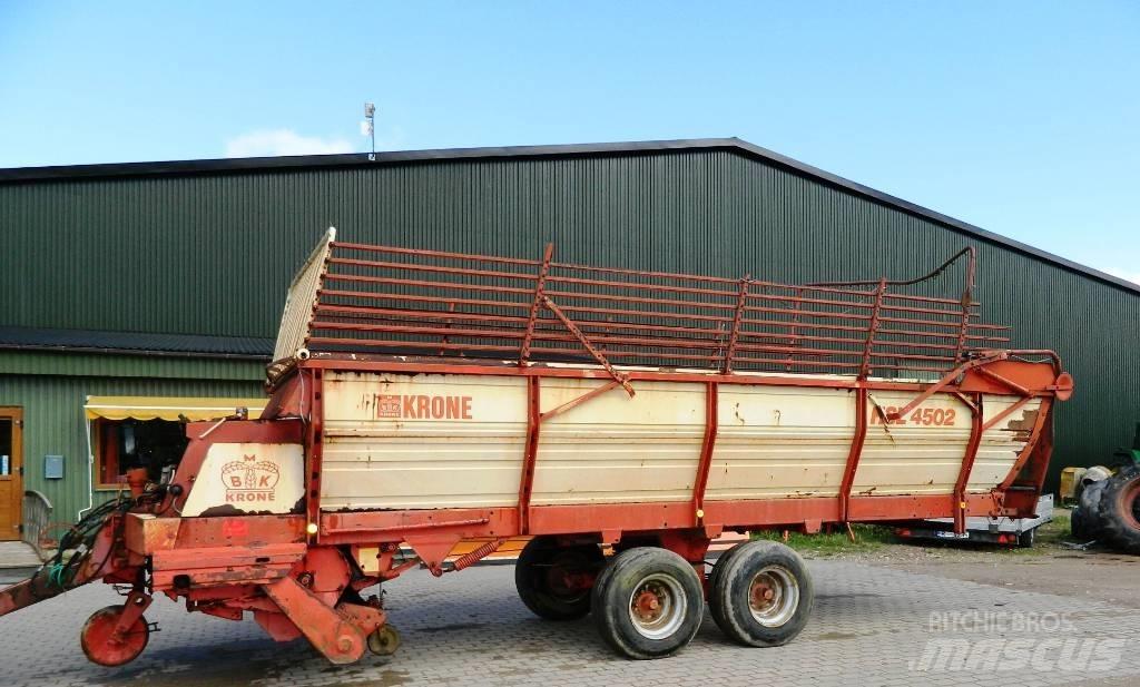 Krone HSL-4502 Самотаварещи ремаркета