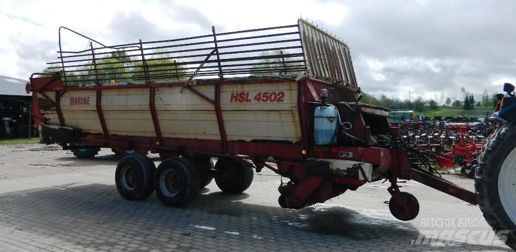 Krone HSL-4502 Самотаварещи ремаркета