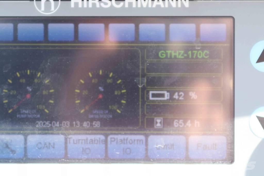 Hangcha GTHZ 170 C Съчленени стрелови подемници