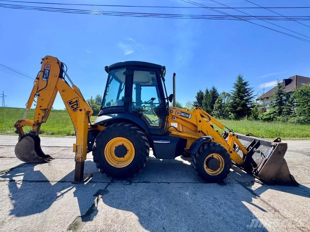 JCB 3CX, JOYSTICK Товарач със заден ексватор