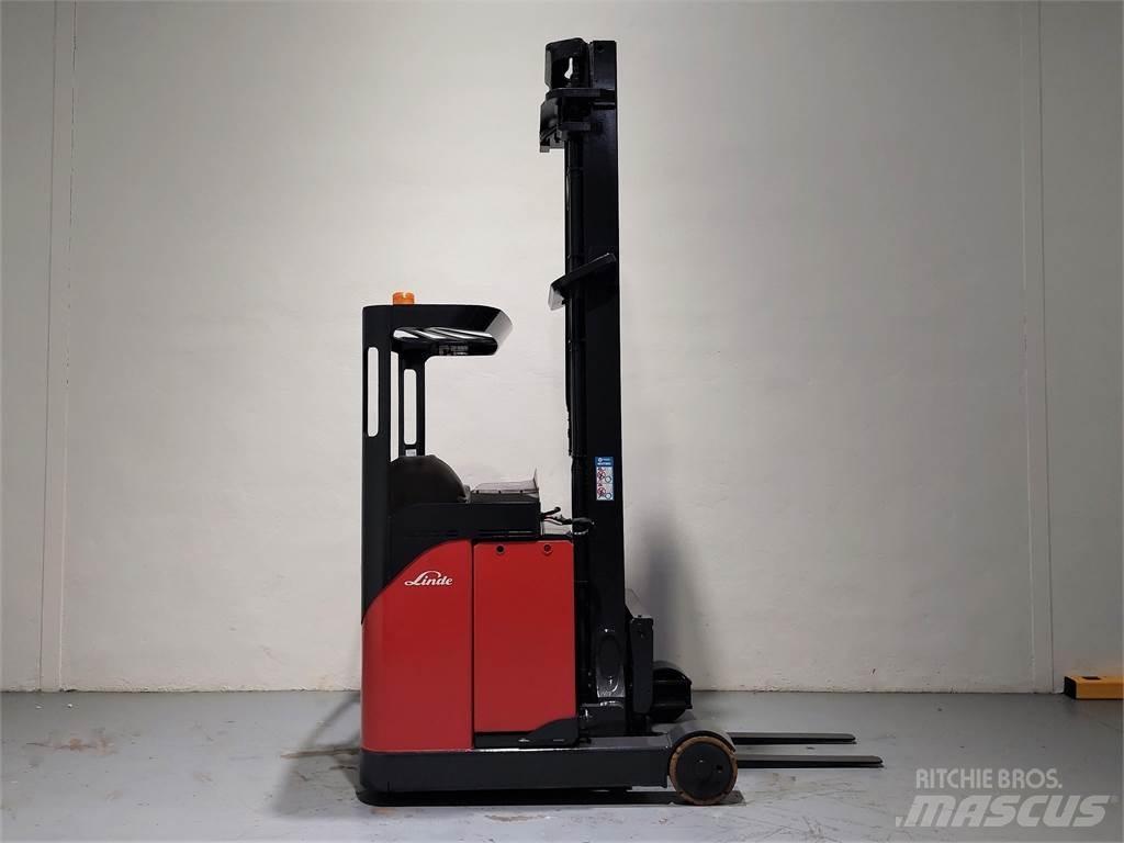 Linde R14HD Ретрак/ Високоповдигач с изместване на вилката напред