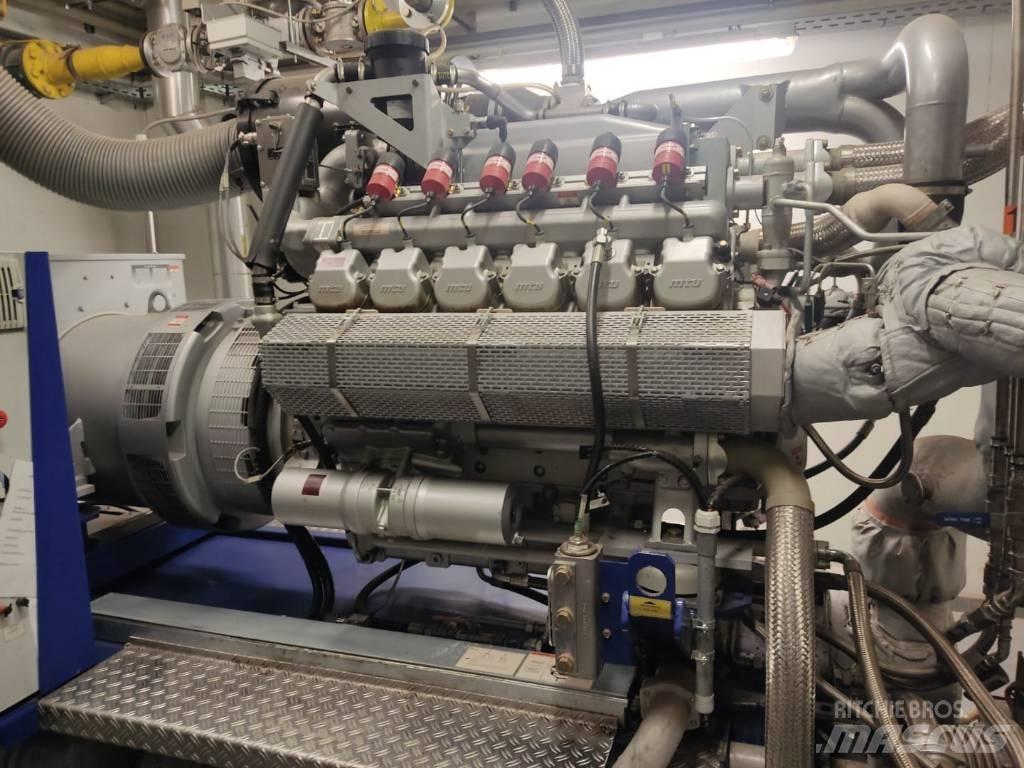 MTU 12V400 GS Газови генератори
