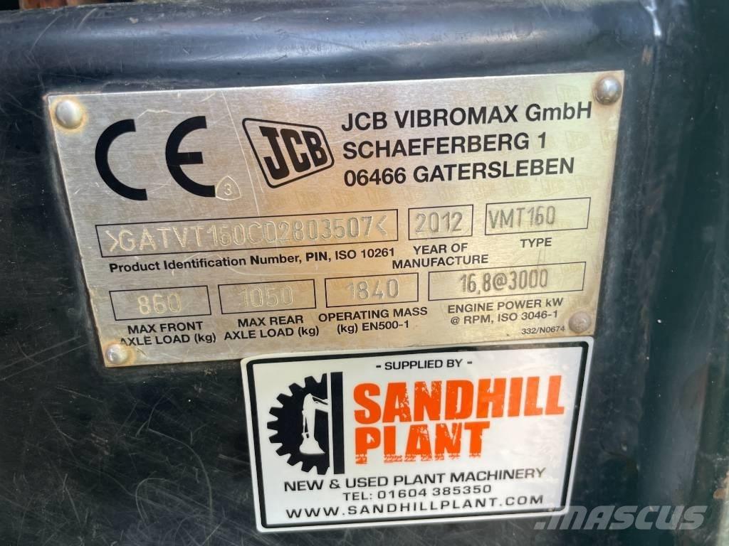 JCB VMT 160-80 Двойни барабанни ролки
