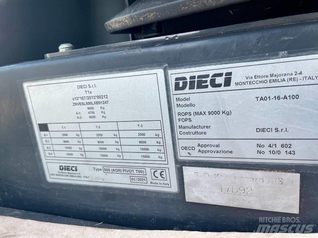 Dieci Agri Pivot T80 Телескопични товарачи за селското стопанство