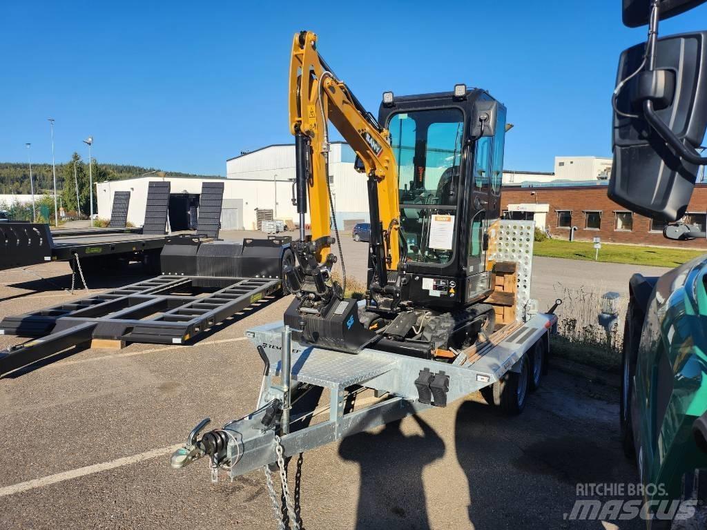 Sany 1.8 T Med Släp Мини екскаватори < 7 т