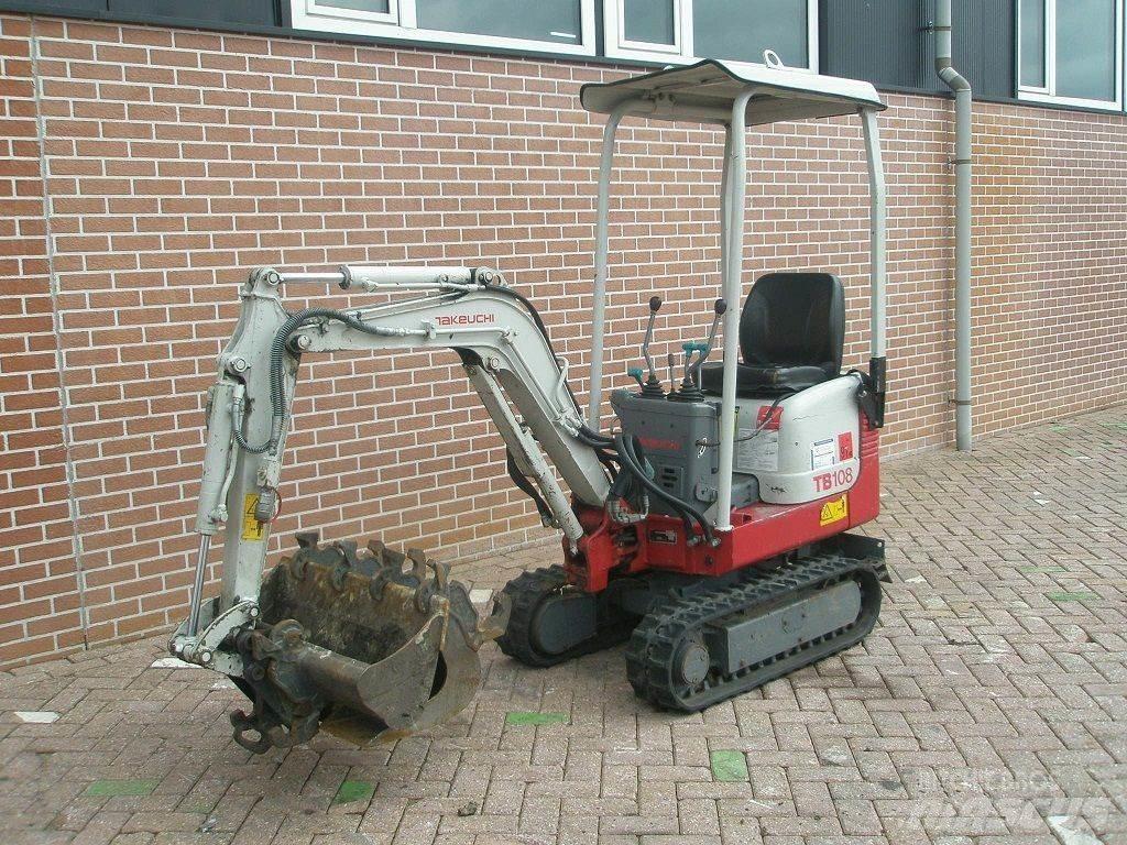 Takeuchi TB108 Мини екскаватори < 7 т