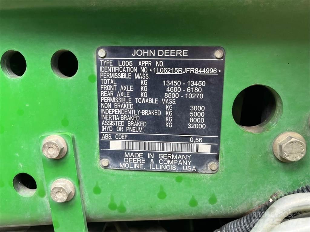 John Deere 6215R Трактори