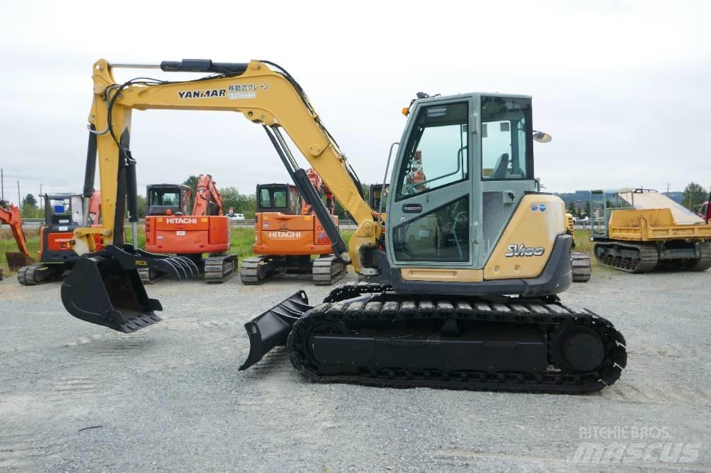 Yanmar SV 100-1 Верижен екскаватор