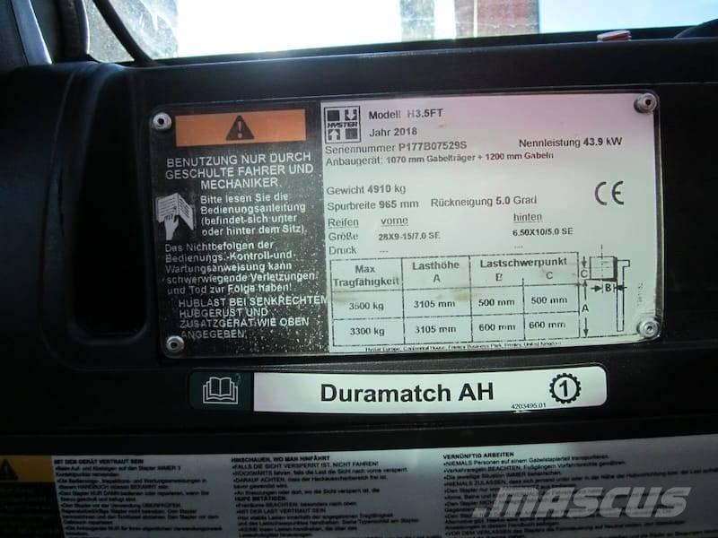 Hyster Hyster 3.5Ft Камиони с АГУ