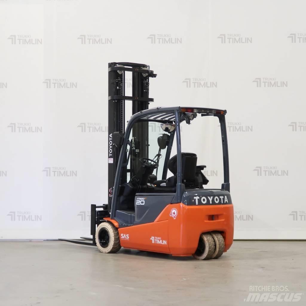 Toyota 8FBE20T Електрически вилични кари-повдигачи