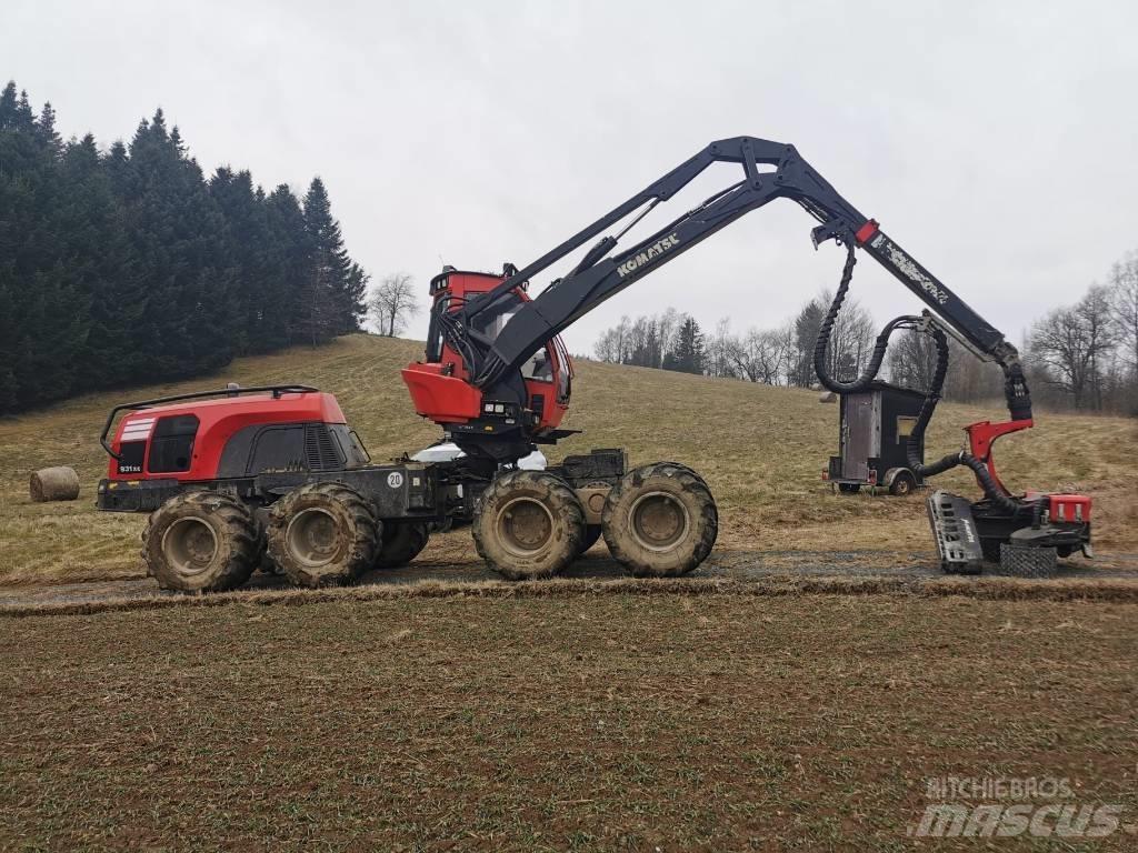 Komatsu 931 XC Харвестери