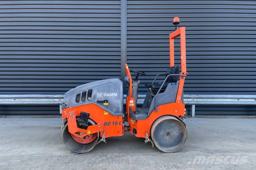 Hamm HD 10C VV Двойни барабанни ролки
