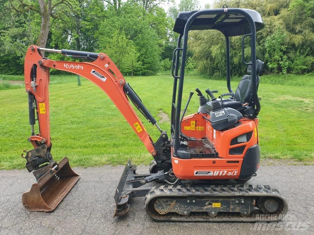 Kubota U 17-3a Мини екскаватори < 7 т