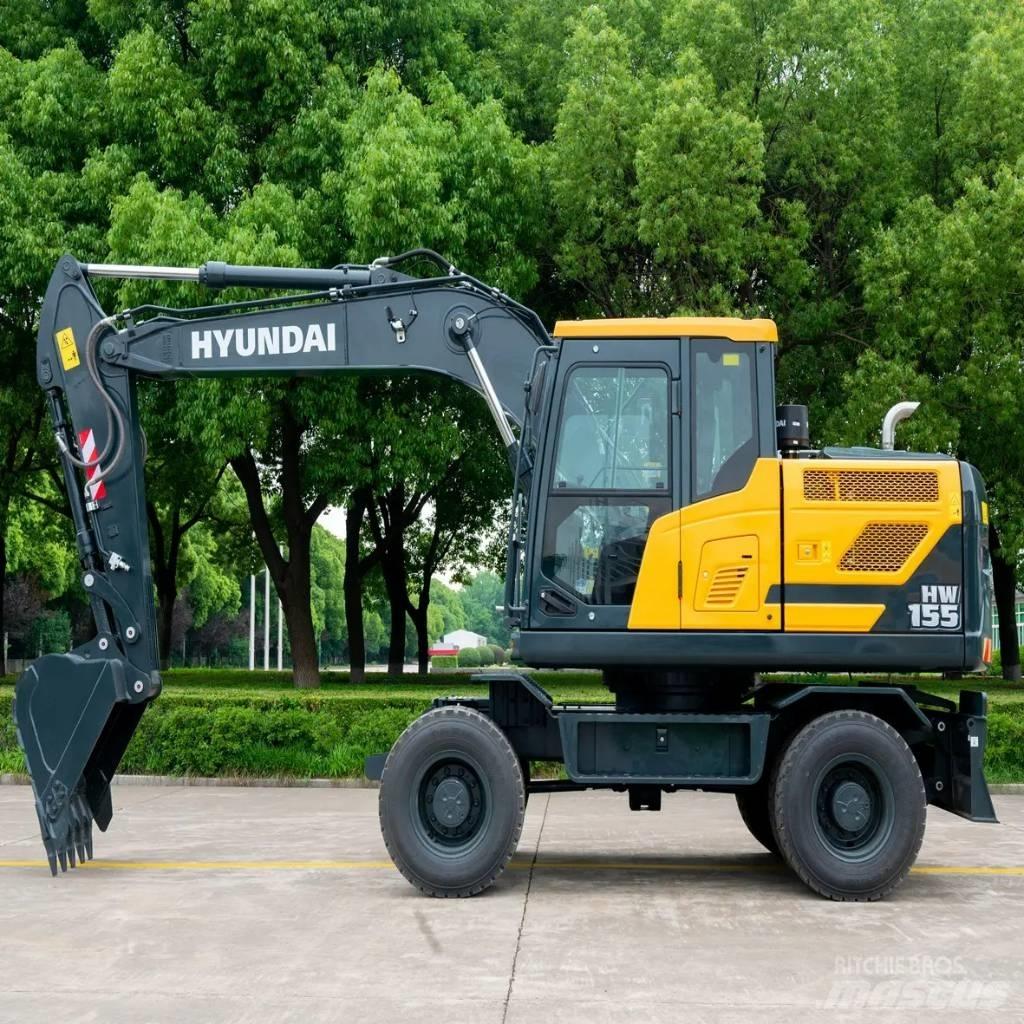 Hyundai HW155 Колесни екскаватори