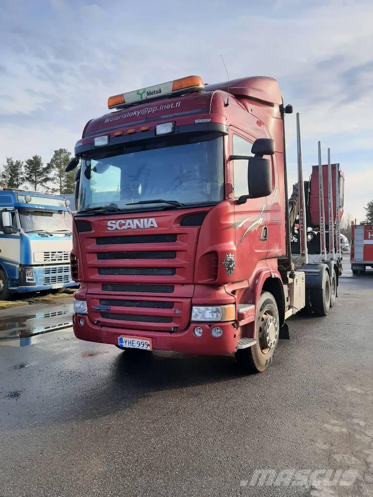 Scania R 620 За превоз на дървени трупи