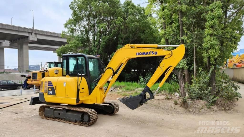 Komatsu pc56 Верижен екскаватор