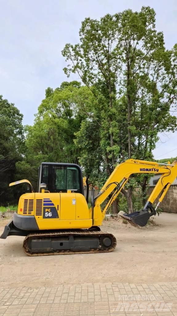 Komatsu pc56 Верижен екскаватор