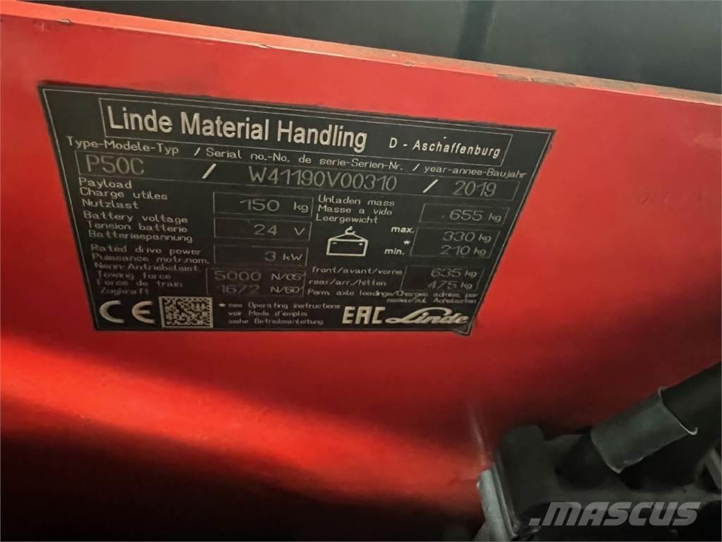 Linde P 50C Валачещи камиони