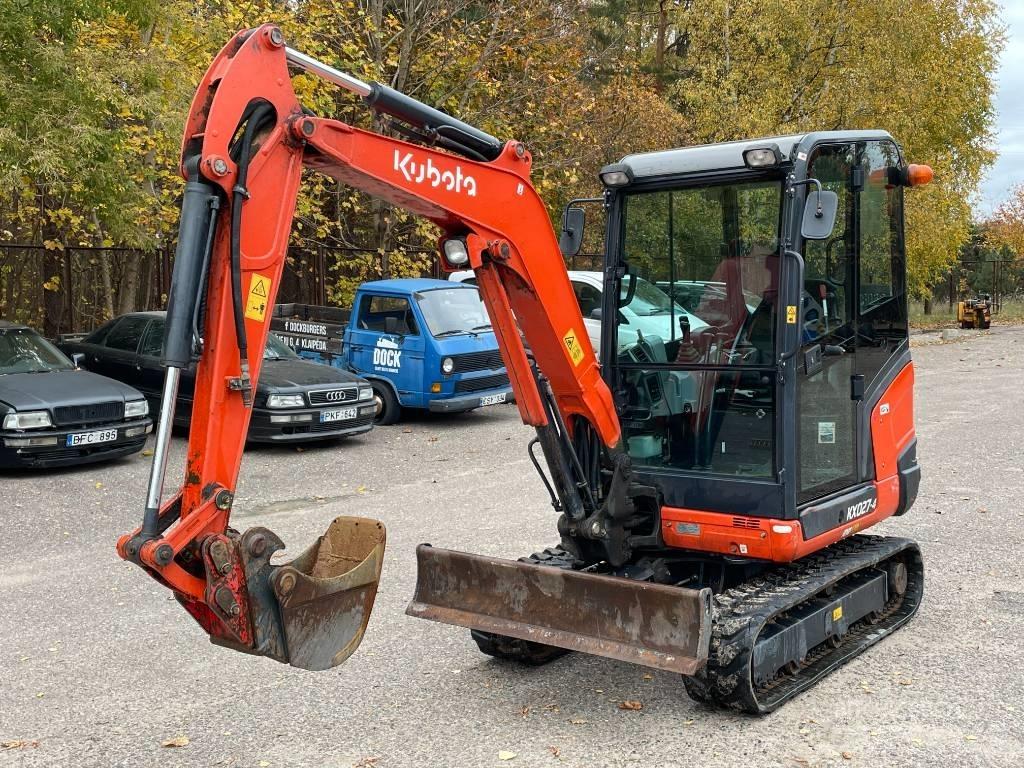 Kubota KX 027-4 Мини екскаватори < 7 т