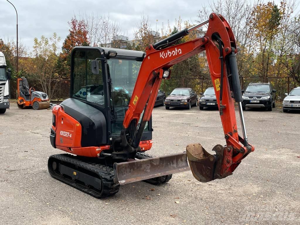 Kubota KX 027-4 Мини екскаватори < 7 т