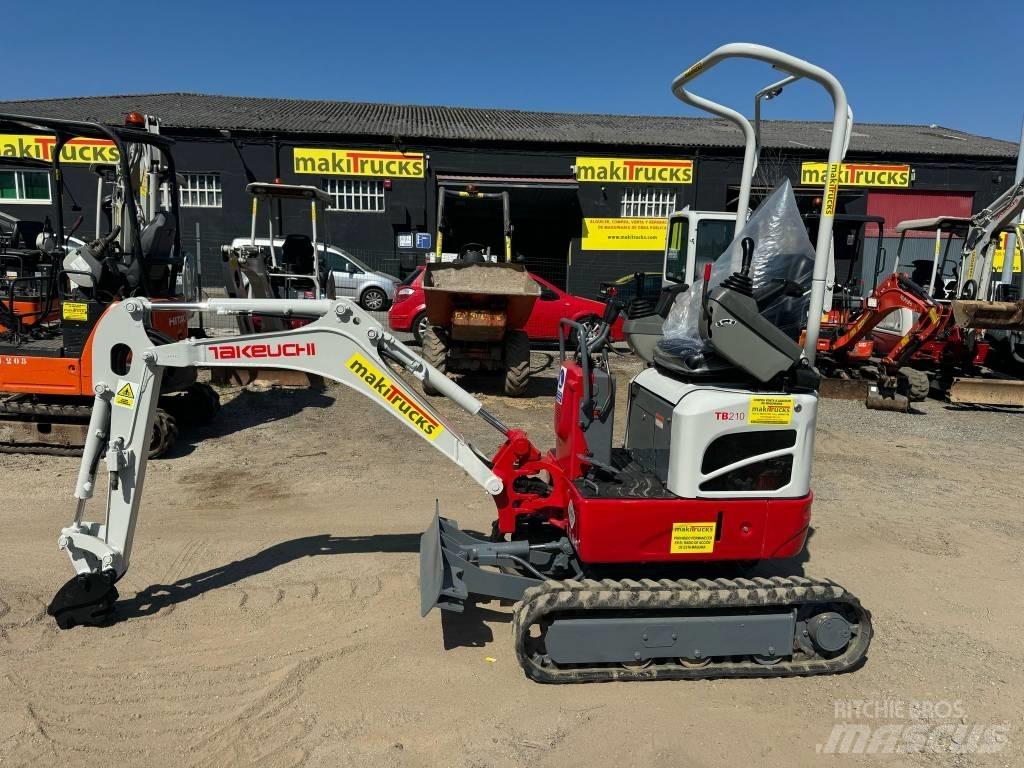 Takeuchi TB 210 R Мини екскаватори < 7 т