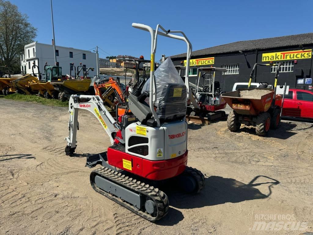 Takeuchi TB 210 R Мини екскаватори < 7 т