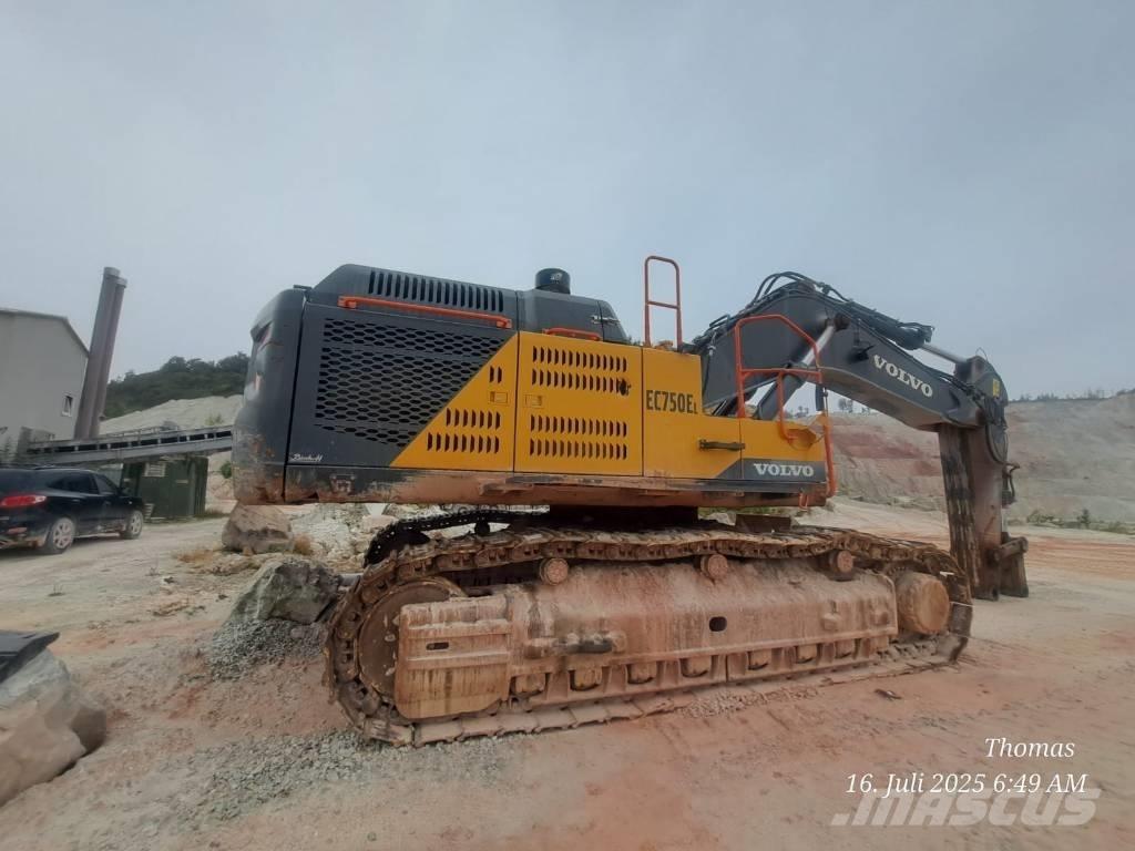 Volvo EC750EL Верижен екскаватор