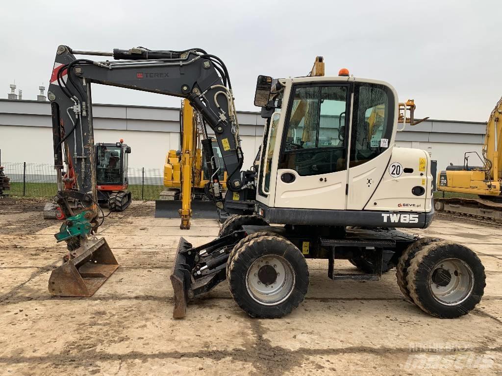 Terex TW 85 Колесни екскаватори