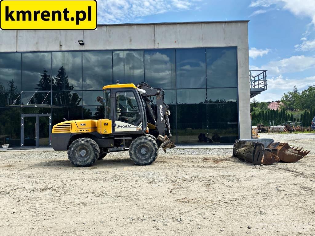 Mecalac 12 M TX Товарач със заден ексватор